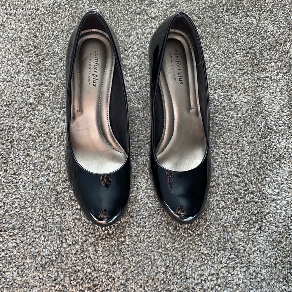Comfort Plus Black Heels
